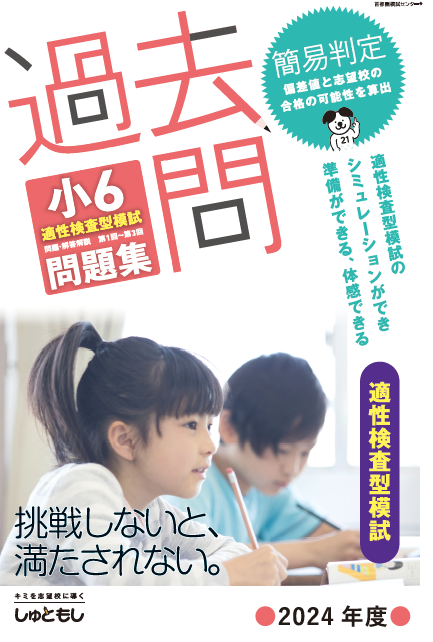 2024年版 小6適性検査型模試 過去問題集のご案内