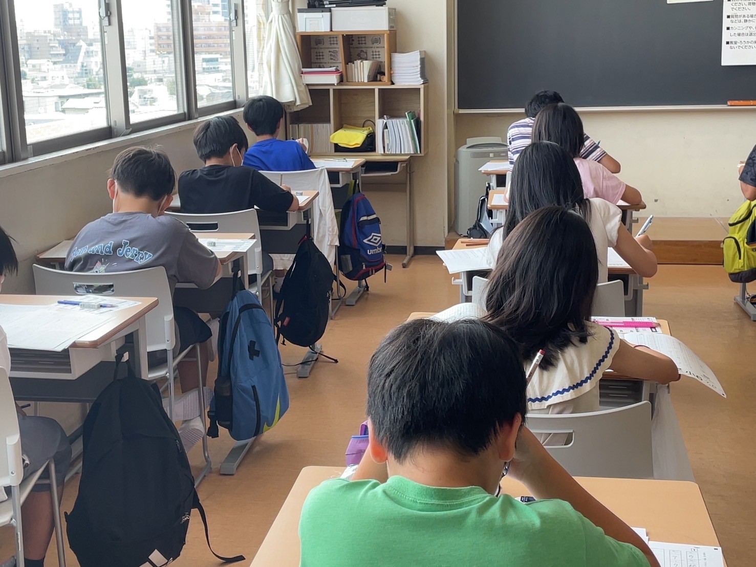 24年7月7日実施「合判模試6年2回・5年1回」レポート①