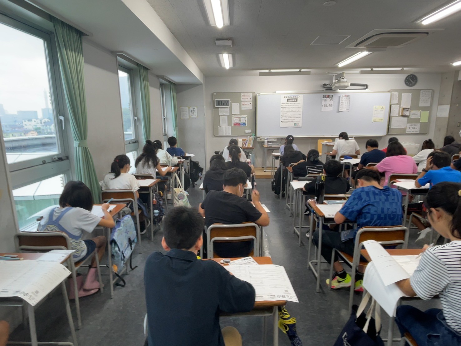 24年9月1日実施「合判模試6年3回・5年2回」レポート