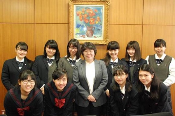 日大豊山女子中からの「コラボフェスタ」ウェルカム･メッセージ...