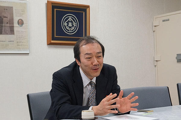 大妻中野中学校_教務部主幹　水澤孝順先生