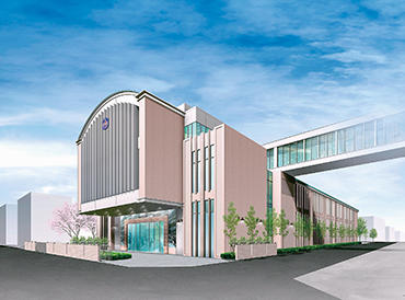 江戸川女子中学校_2014年秋完成予定の講堂・体育館