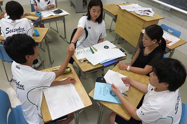 東京成徳深谷_夏休み_イングリッシュ・キャンプ