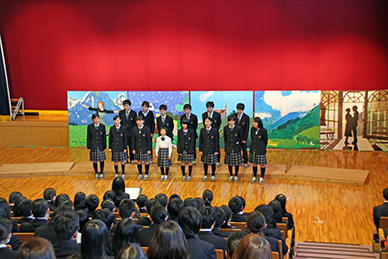 開智日本橋ならではの音楽と美術の融合授業