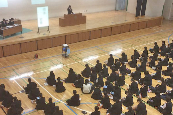 東京女子学園_生徒会役員選挙の投票