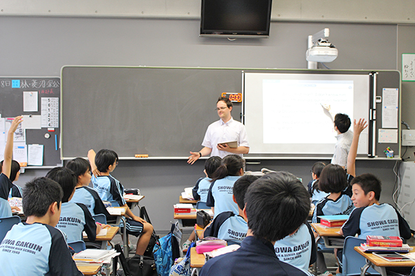 昭和学院_オールイングリッシュの授業