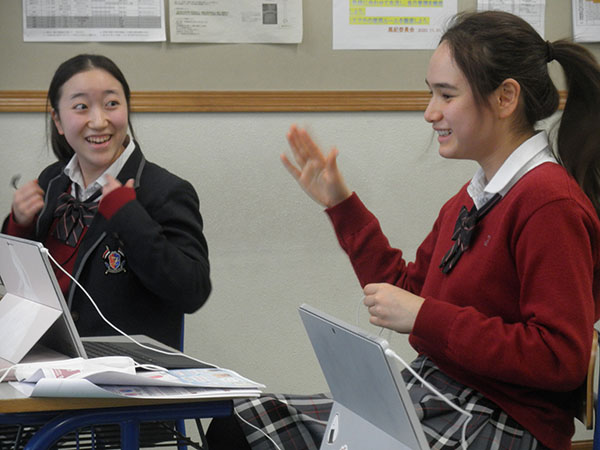 富士見丘_オンラインで実施された「全国高校生フォーラム」の様子