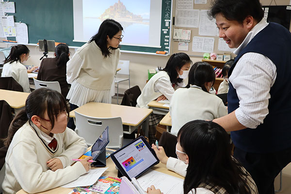 浦和ルーテル_フィールドアーツで世界遺産を研究した中１生が、検定で満点を取り特別表彰された