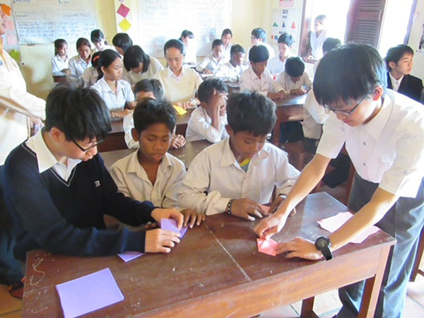 武南_アジア研修 カンボジア世界寺子屋運動