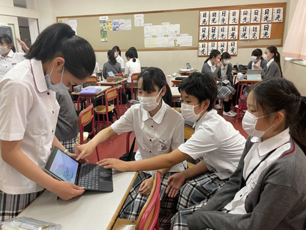 富士見丘_ICTなどを含め、他校に先駆けた教育が実施されています