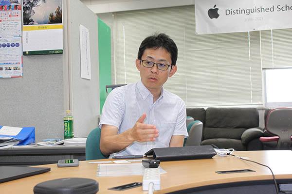 東京成徳大_中高一貫部教頭の和田一将先生