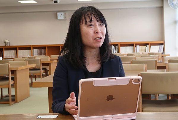 光英VERITAS_国語科主任・松本美紀子先生