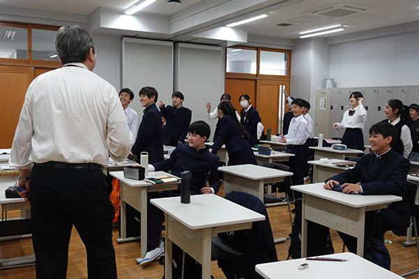 明星_のびやかに学校生活を送る生徒たちの未来が楽しみです