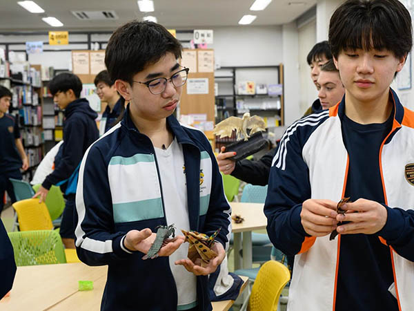 二松学舎柏_ラグビースクールジャパンとの交流風景