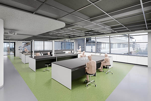 サレジアン国際_「サイエンスラボ」の完成予想図