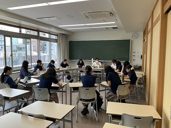 品川女子_N.S.さんも参加した「体育祭学年責任者反省会」