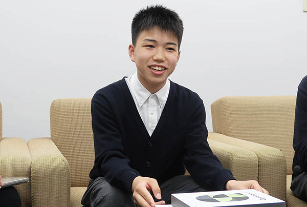 昭和学院_昨年度探究フェスティバル実行委員のT.Kさん