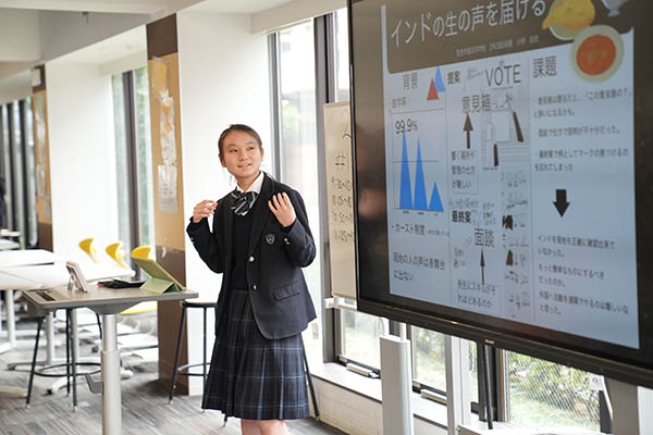 聖徳学園_現地の社会課題をもっと学び、自分がなんとかしたいと進学先を選んだ生徒も多くいます