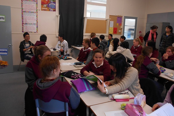 7月に実施されたオーストラリア語学研修。