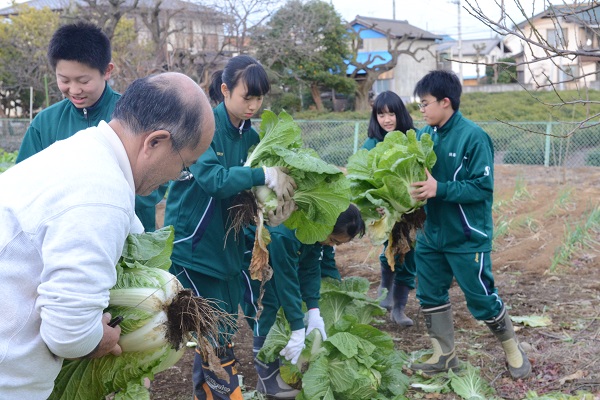 自分たちで育てた野菜はホントに美味しい