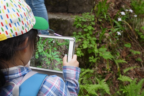 中１スプリングキャンプでもiPadが大活躍